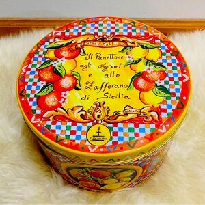 Limited Edition Panettone Fiasconaro Dolce & Gabbana Citrus Collector Tin